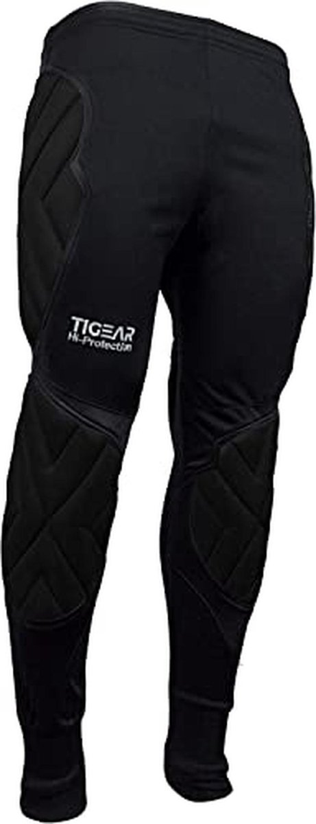 461x1200-4 Gewatteerde voetbal broek voor mannen - Beschermende outdoor broek, Zwart, 45W - Afbeelding 1