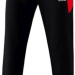 Erima Six Wings Presentatiebroek Kinderen - Zwart / Rood | Maat: 128