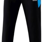 Erima Six Wings Presentatiebroek Heren - Zwart / Curaçao | Maat: 3XL