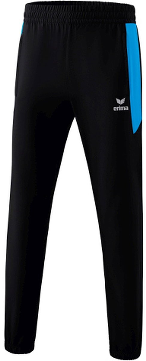 488x1200-4 Erima Six Wings Presentatiebroek Heren - Zwart / Curaçao | Maat: 3XL - Afbeelding 1