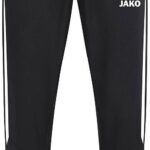 Jako Power Vrijetijdsbroek Heren - Zwart / Wit | Maat: M