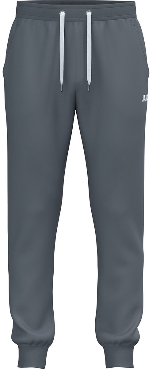 496x1200-38 Jako One Joggingbroek Met Boord Kinderen - Grijs | Maat: 152 - Afbeelding 1