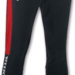 Joma Championship IV Trainingsbroek Heren - Zwart / Rood | Maat: 3XL