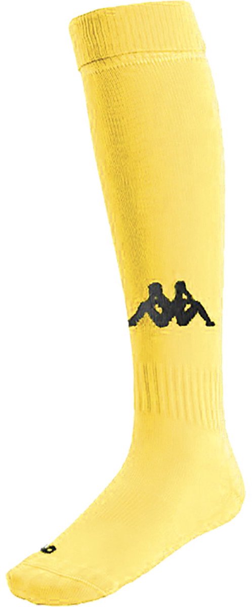 498x1200-50 Kappa Penao Voetbalkousen - Fluogeel / Zwart | Maat: 35-38 - Afbeelding 1
