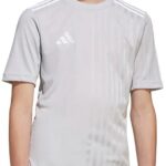 Adidas Campeon 25 T-shirt Met Korte Mouwen Grijs 13-14 Years Jongens,Meisjes