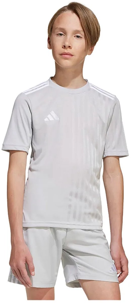 520x1200-10 Adidas Campeon 25 T-shirt Met Korte Mouwen Grijs 13-14 Years Jongens,Meisjes - Afbeelding 1