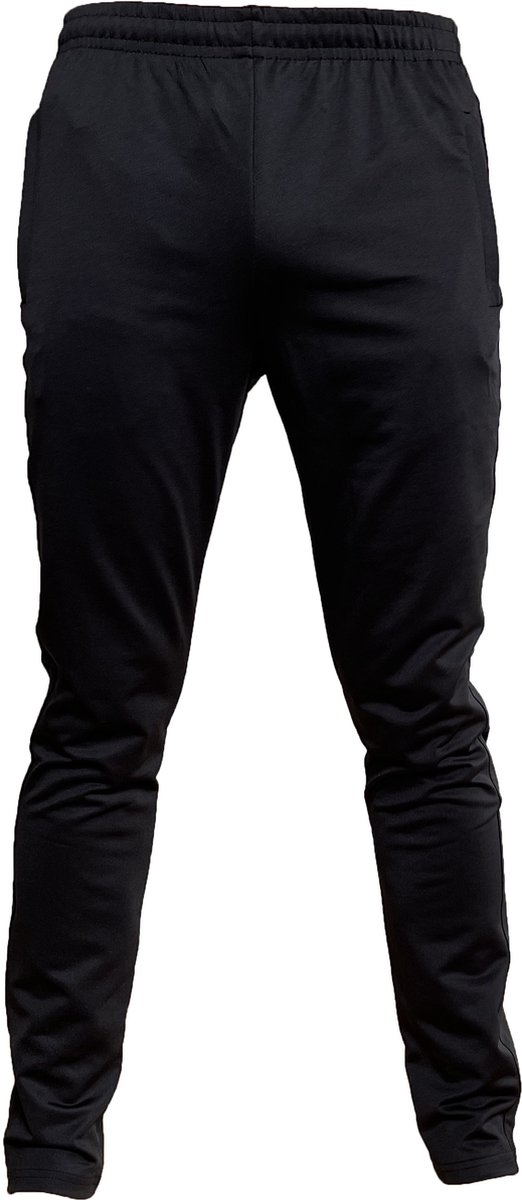 522x1200-25 XAVI Unisex trainingsbroek zwart Super2Yarn S - Afbeelding 1