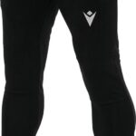 Macron Nepri Hero Polyesterbroek Heren - Zwart / Wit | Maat: 5XL