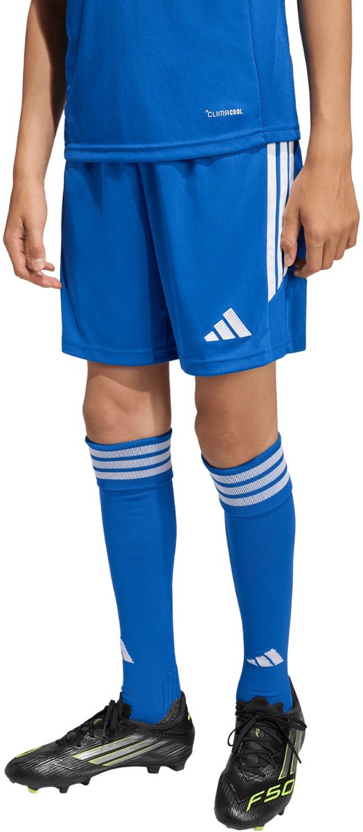524x1200-1 adidas Short Kinderen Tiro 26 League Blauw - Maat 116cm - Afbeelding 1