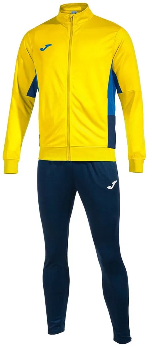 527x1200-1 Joma Danubio Ii Trainingspak Geel,Blauw 4-5 Years Jongen - Afbeelding 1