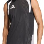 adidas T-shirt Heren Tiro 26 Competition Sleeveless Jersey Zwart - Maat L