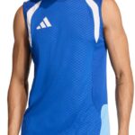 adidas T-shirt Heren Tiro 26 Competition Sleeveless Jersey Blauw - Maat L