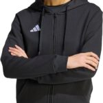 Adidas Performance Entrada26 Hoodie Met Lange Ritssluiting - Dames - Zwart