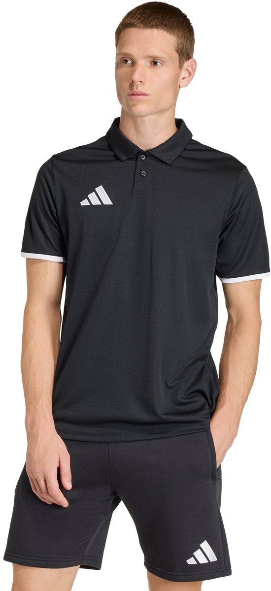 550x1200-15 Adidas Performance Entrada26 Poloshirt - Heren - Zwart - Afbeelding 1