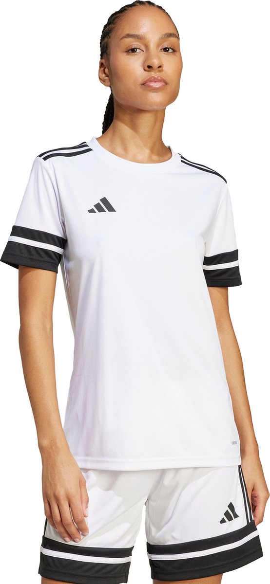 554x1200-9 adidas Performance Squadra 25 Voetbalshirt - Dames - Wit- M - Afbeelding 1