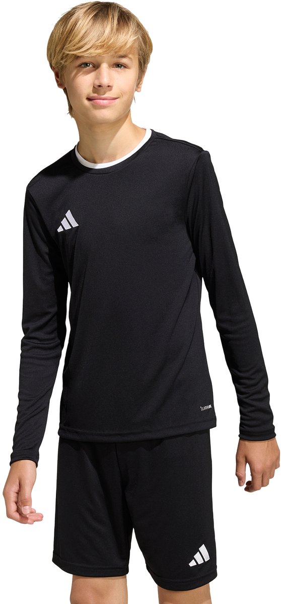 558x1200-3 Adidas Performance Entrada26 Longsleeve Kids - Kinderen - Zwart - Afbeelding 1