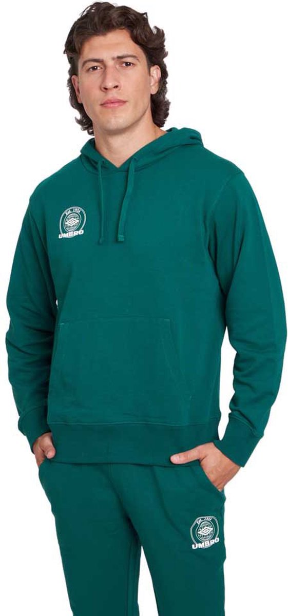 561x1200-8 Umbro Collegiate Graphic Hoodie Groen L Man,Vrouw - Afbeelding 1