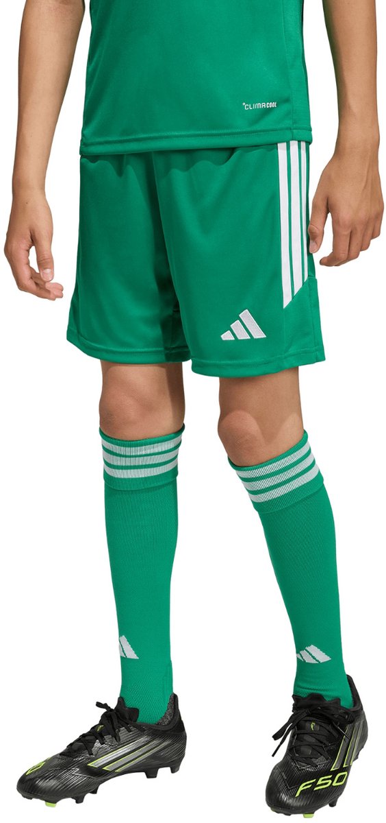 564x1200 adidas Short Kinderen Tiro 26 League Groen - Maat 116cm - Afbeelding 1