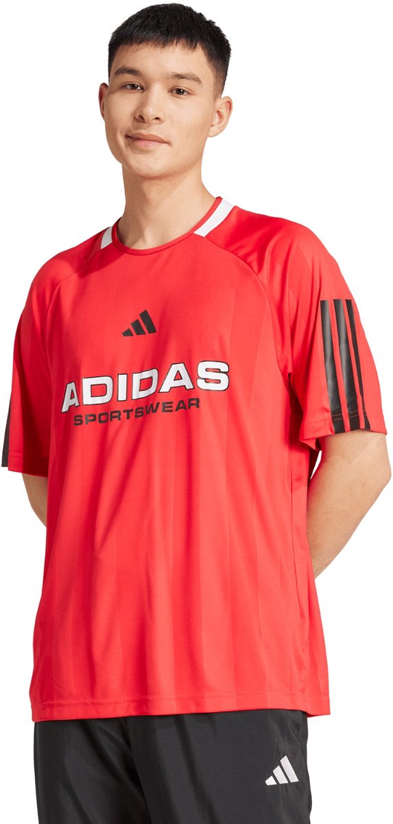 573x1200 adidas T-shirt Heren House of Tiro Nations Pack Rood - Maat L - Afbeelding 1