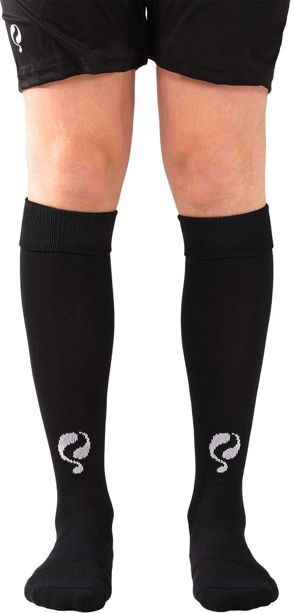 575x1200-4 Q1905 Evergreen Voetbalsokken - Zwart/Wit - Afbeelding 1