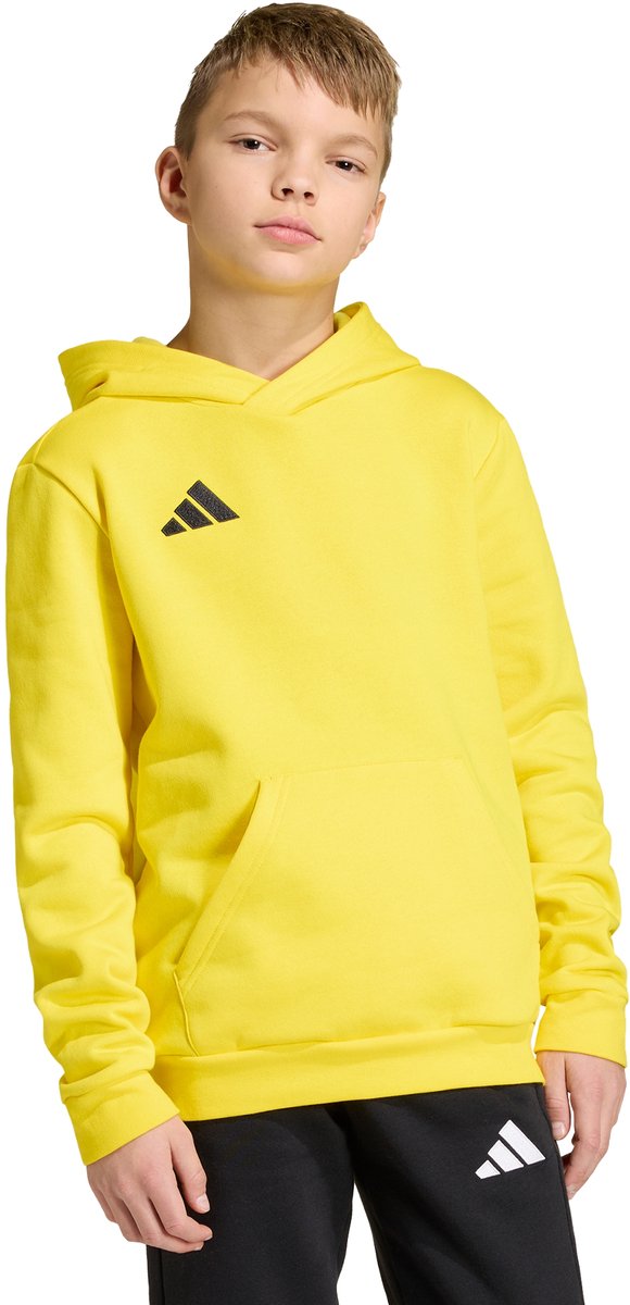 580x1200-10 Adidas Performance Entrada26 Hoodie Kids - Kinderen - Geel - Afbeelding 1