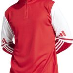 Adidas Squadra 25 Training Sweatshirt Met Halve Rits Rood S / Regular Man