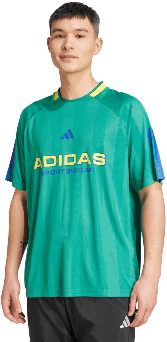 585x1200-11 adidas T-shirt Heren House of Tiro Jersey Groen - Maat 2XL - Afbeelding 1