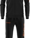 Givova Visa Fluo Trainingspak Zwart S