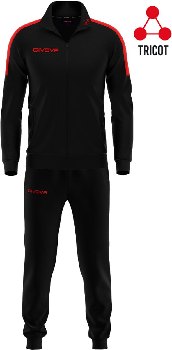 591x1200-3 Givova Revolution Trainingspak Blauw S Man - Afbeelding 1