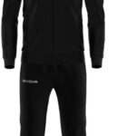 Trainingspak Givova Zwart/Wit, Unisex, maat XXS (140-146)