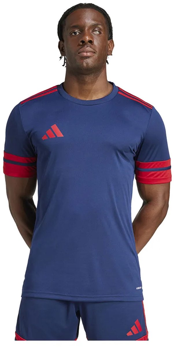 602x1200-8 Adidas Squadra 25 T-shirt Met Korte Mouwen Blauw S Man - Afbeelding 1