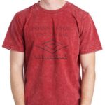 Umbro Large Logo T-shirt Met Korte Mouwen Rood L Man