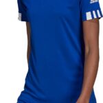 Adidas Squadra 21 Shirt Korte Mouw Dames - Royal / Wit | Maat: 2XS