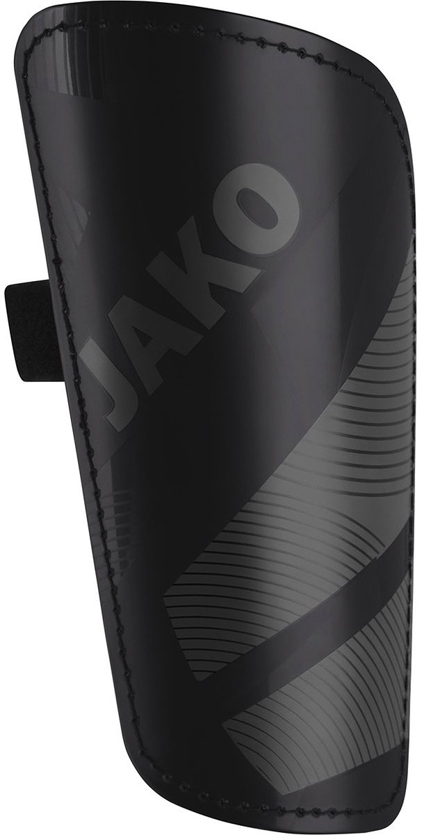 607x1200-9 Jako River Basic Scheenbeschermer - Zwart | Maat: L - Afbeelding 1