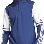 Adidas Squadra 25 Training Sweatshirt Met Halve Rits Blauw XL / Regular Man