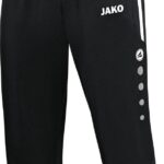 JAKO 3/4 Active Training - Voetbalbroek - Kinderen - Maat 152  - Zwart