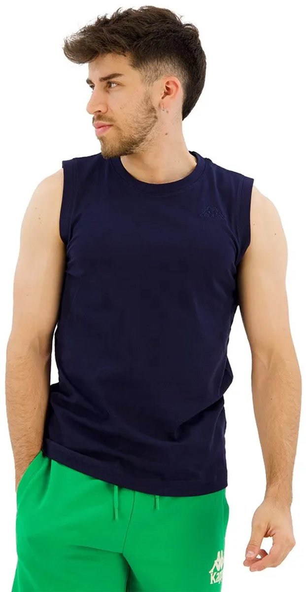 621x1200-1 Kappa Cadwal Korporate Mouwloos T-shirt Blauw L Man - Afbeelding 1