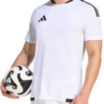 adidas T-shirt Heren Tiro 26 Competition Match Jersey Wit-Zwart - Maat L