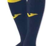 Joma Calcio 24 Voetbalkousen - Marine / Geel | Maat: 40-46