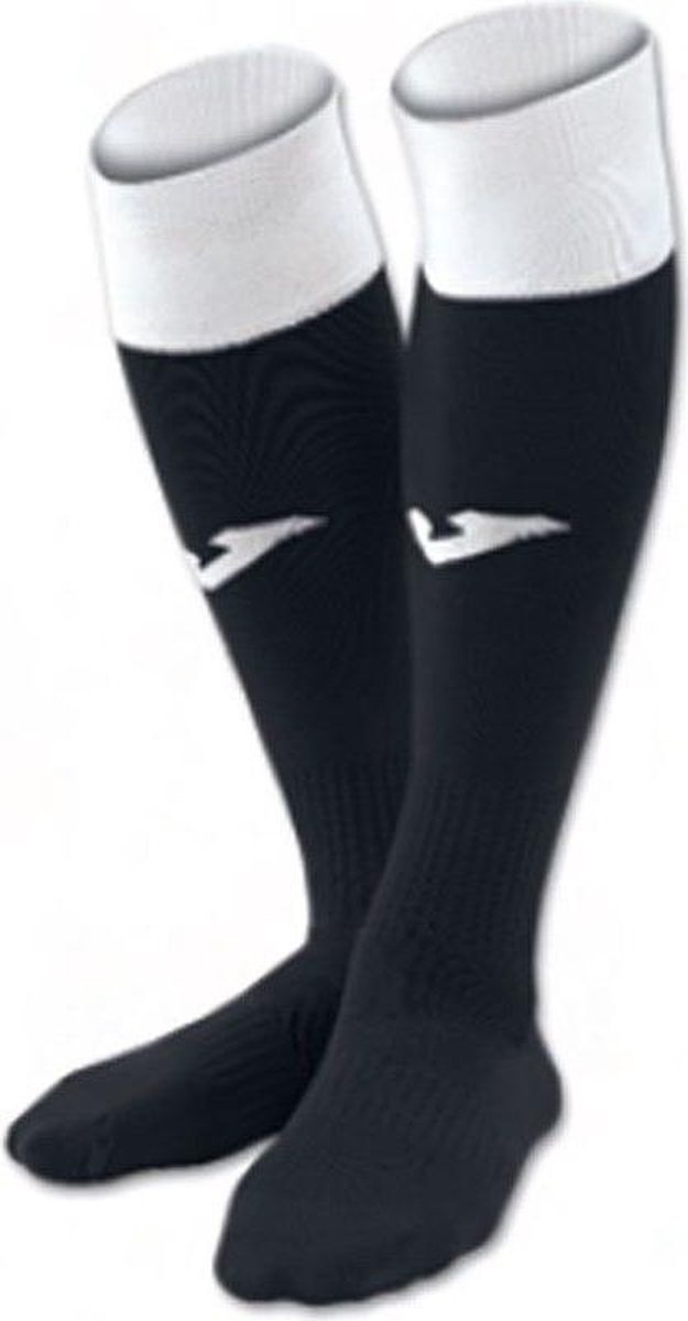 625x1200-14 Joma Calcio 24 Kousen - Zwart / Wit | Maat: 34-39 - Afbeelding 1