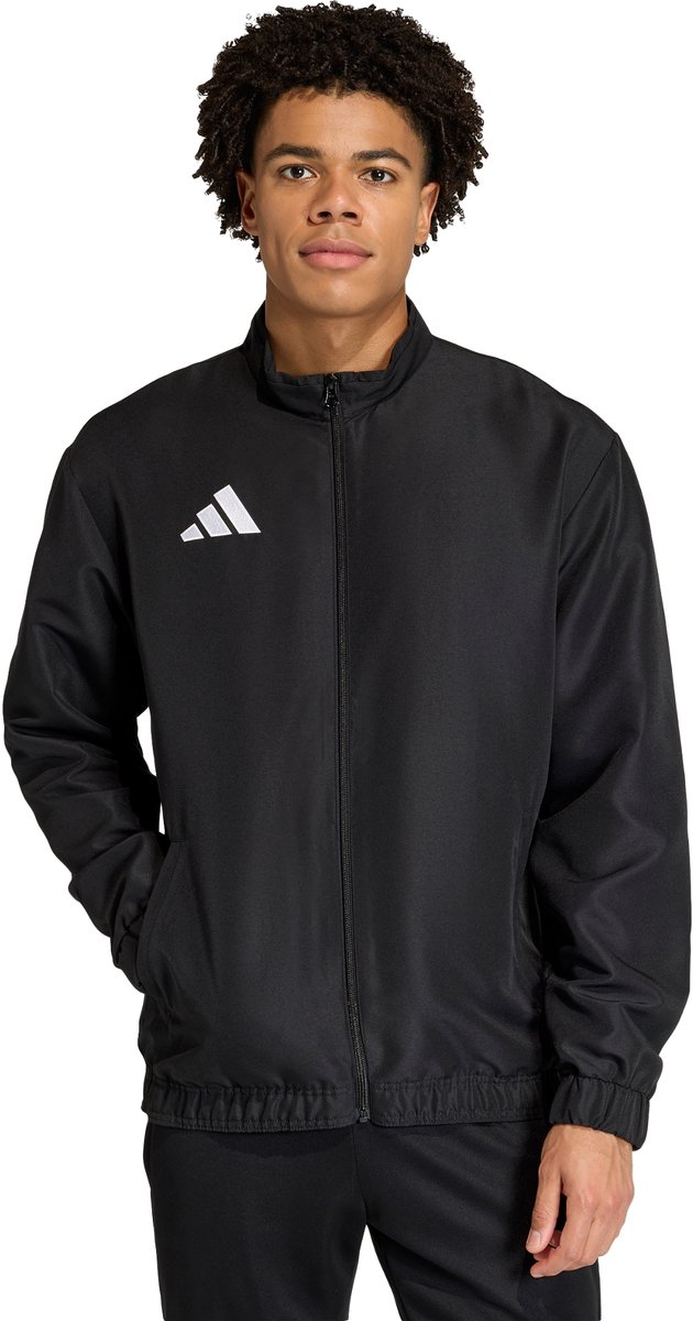 630x1200-1 Adidas Performance Entrada26 Presentation Jack - Heren - Zwart - Afbeelding 1