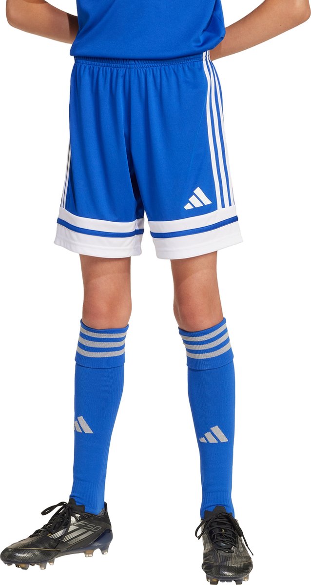 638x1200-11 adidas Performance Squadra 25 Short Kids - Kinderen - Blauw - Afbeelding 1