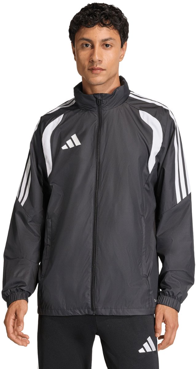 638x1200-3 adidas Jas Heren Tiro 26 League Windbreaker Zwart - Maat 2XL - Afbeelding 1
