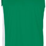 Joma Cancha III Basketbalshirt Heren - Groen / Wit | Maat: M