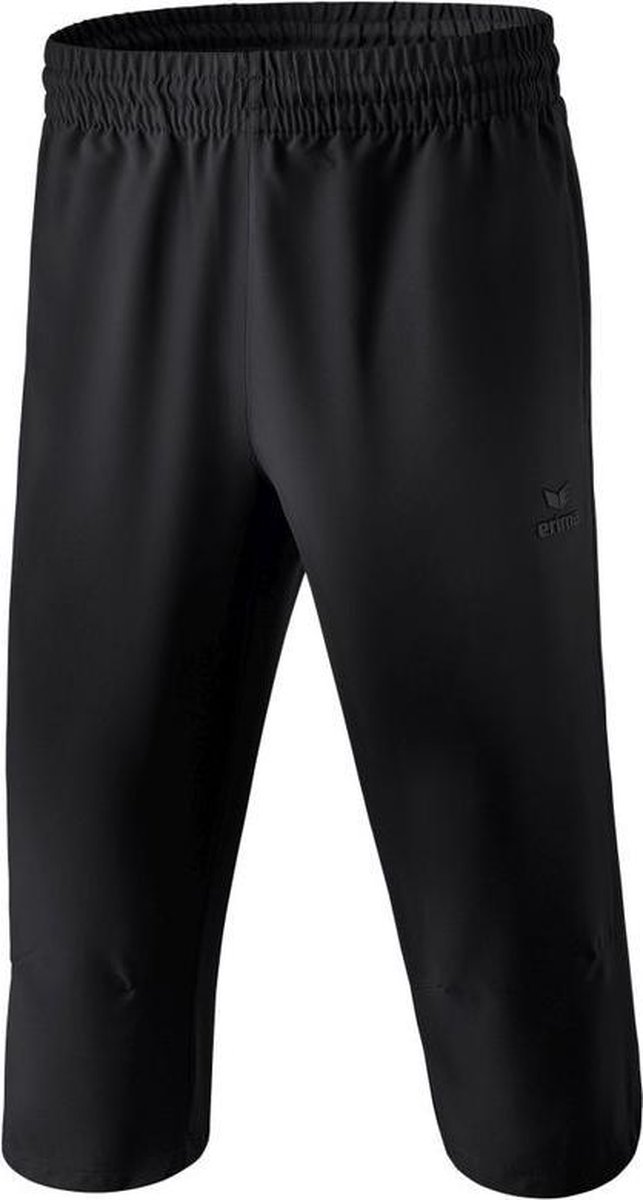 643x1200-3 Erima 3/4-Broek Kinderen - Zwart | Maat: 116 - Afbeelding 1