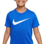 Nike Team T-shirt Kinderen Dri-FIT Park 20 Blauw - Maat XS
