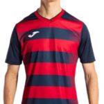 Joma Europa V T-shirt Met Korte Mouwen Rood M Man