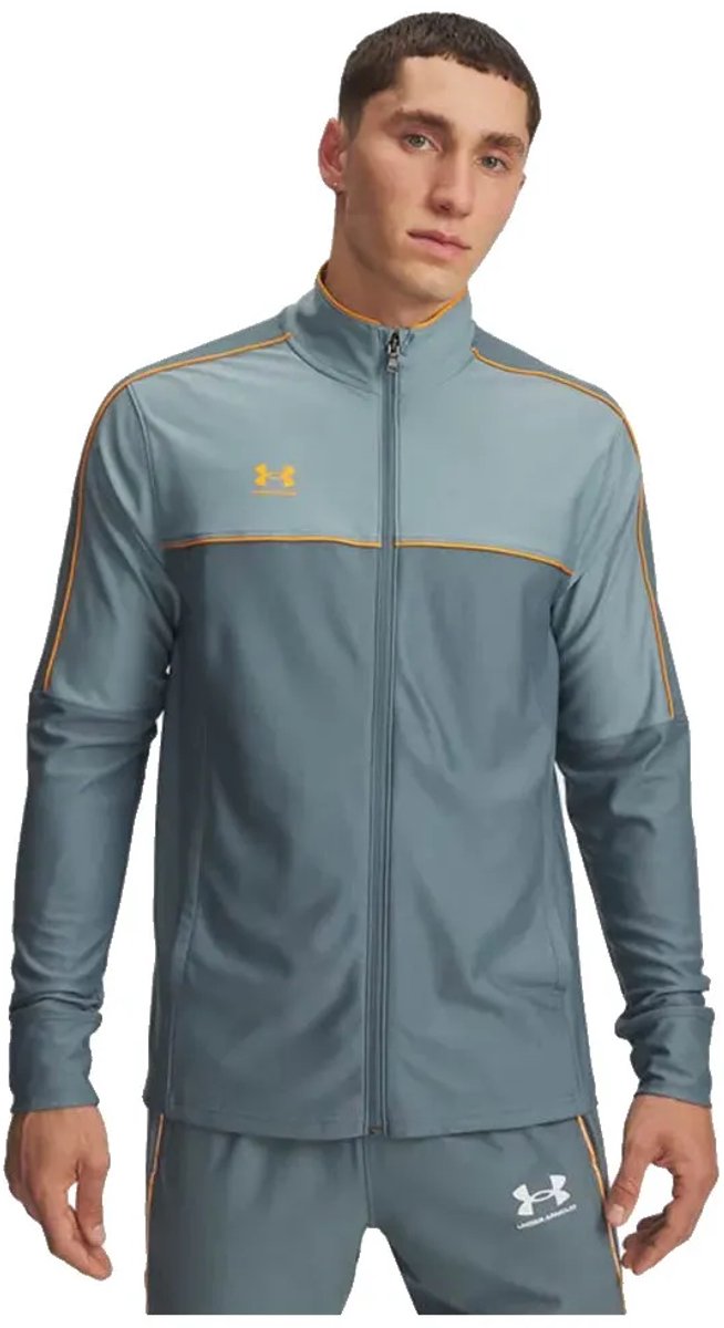 654x1200-2 Under Armour Challenger Trainingsjack Blauw S Man - Afbeelding 1