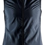 Craft Adv Essence Light Mouwloos Fietswindjack Dames - Zwart | Maat: L