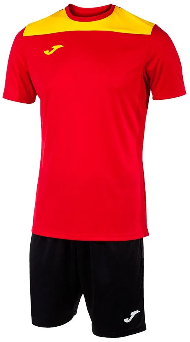668x1200-4 Joma Phoenix Ii Set Rood,Zwart M Man - Afbeelding 1